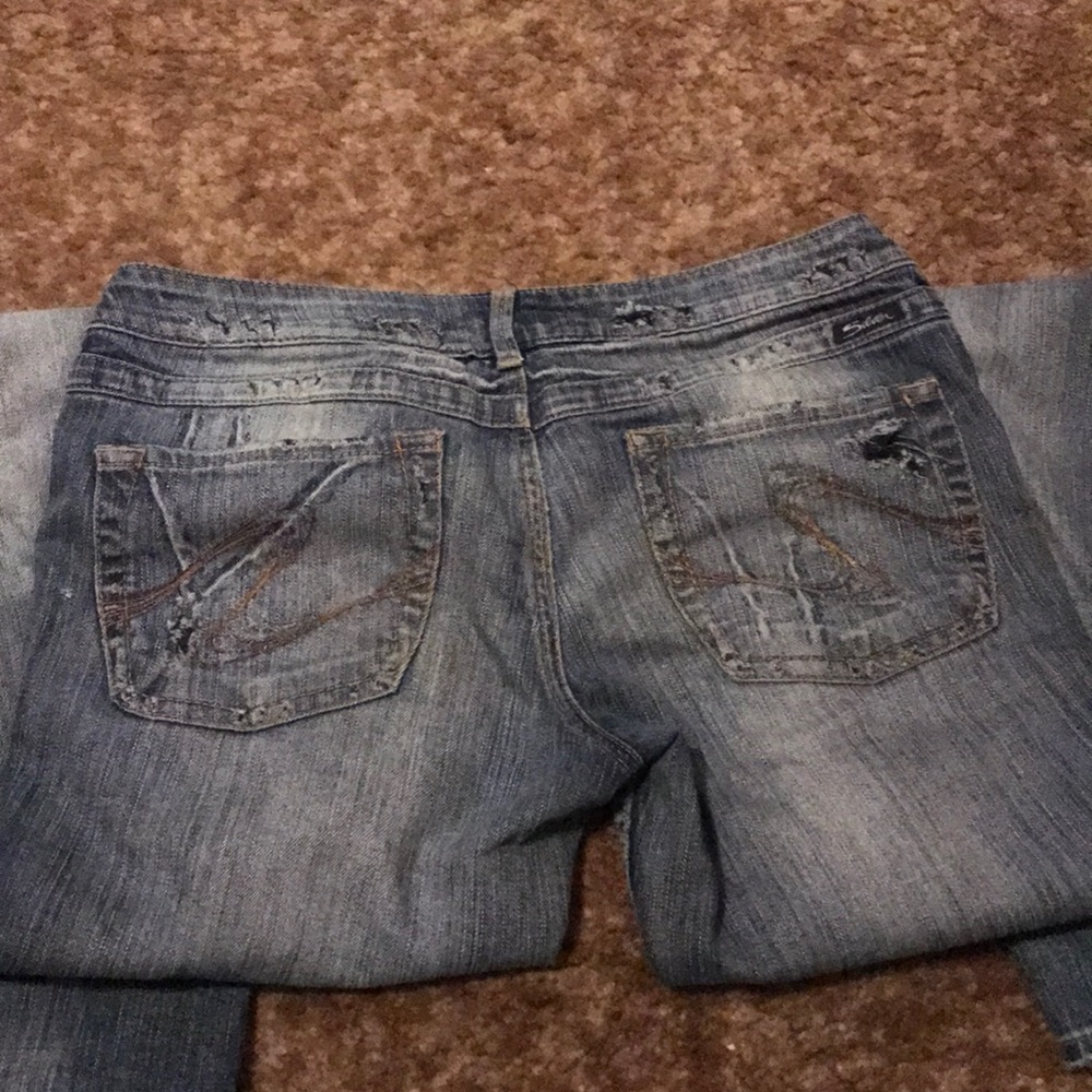 Silver jeans